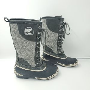 Sorel Walking On A Cloud Knee High Rain Boots Sz 6